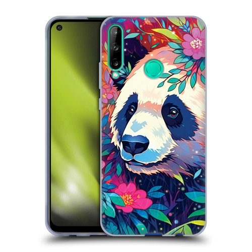 Michael David Ward Animals Panda Soft Gel Case for Huawei P40 lite E