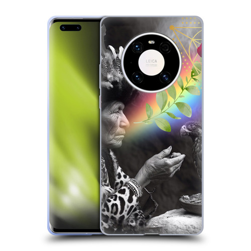 Shambhala Light Visionary Art Celestial Graphics Rosey Visions Soft Gel Case for Huawei Mate 40 Pro 5G