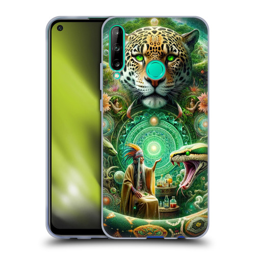 Shambhala Light Visionary Art Celestial Graphics Jungle Life Soft Gel Case for Huawei P40 lite E