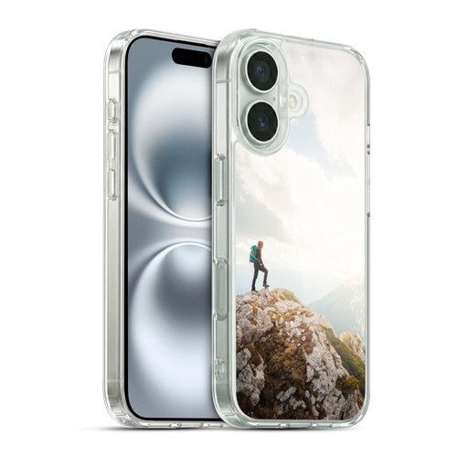 Patrik Lovrin Wanderlust Mountain Wanderer Soft Gel Case for Apple iPhone 16 & MagSafe