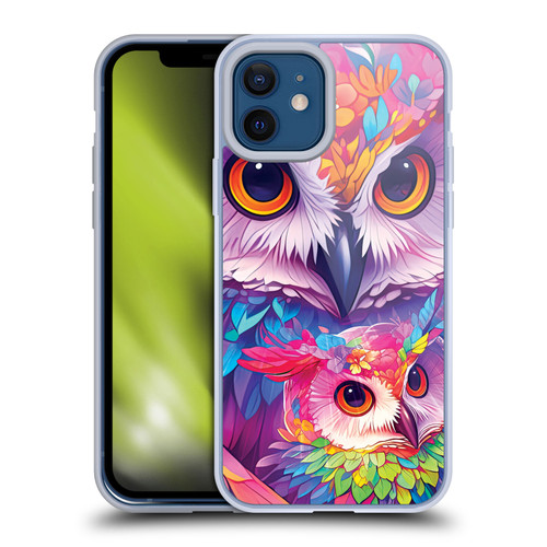 Michael David Ward Animals Owl Love You Forever Soft Gel Case for Apple iPhone 12 / iPhone 12 Pro
