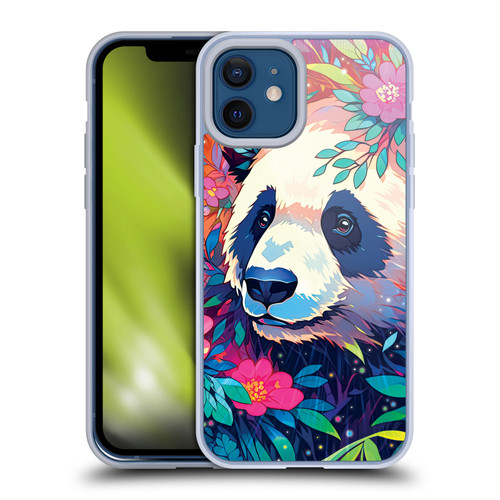 Michael David Ward Animals Panda Soft Gel Case for Apple iPhone 12 / iPhone 12 Pro