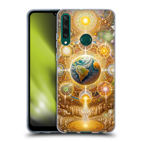 Shambhala Light Visionary Art Celestial Graphics The 9 Realms Soft Gel Case for Huawei Y6p