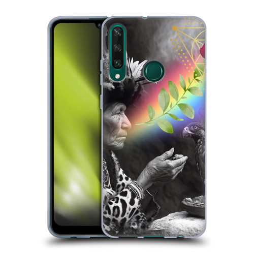 Shambhala Light Visionary Art Celestial Graphics Rosey Visions Soft Gel Case for Huawei Y6p