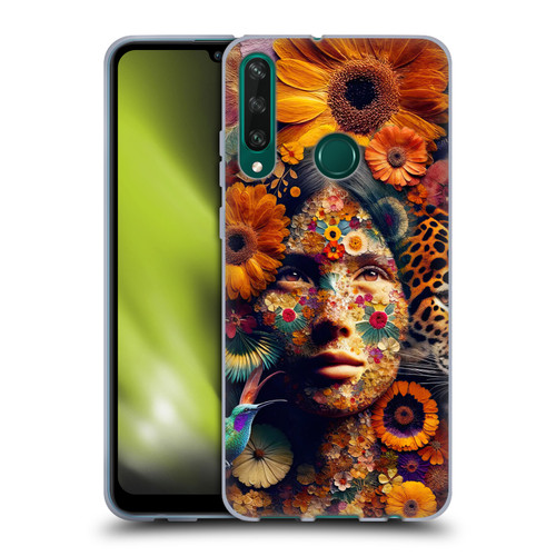 Shambhala Light Visionary Art Celestial Graphics She Is Life Soft Gel Case for Huawei Y6p