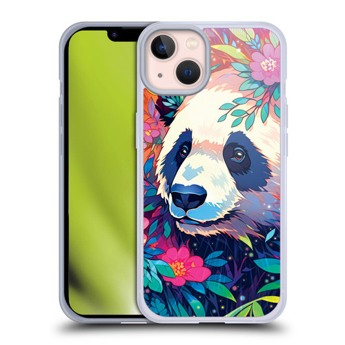 Michael David Ward Animals Panda Soft Gel Case for Apple iPhone 13