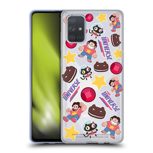 Steven Universe Graphics Icons Soft Gel Case for Samsung Galaxy A71 (2019)