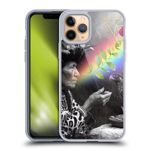 Shambhala Light Visionary Art Celestial Graphics Rosey Visions Soft Gel Case for Apple iPhone 11 Pro