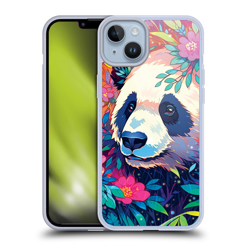 Michael David Ward Animals Panda Soft Gel Case for Apple iPhone 14 Plus