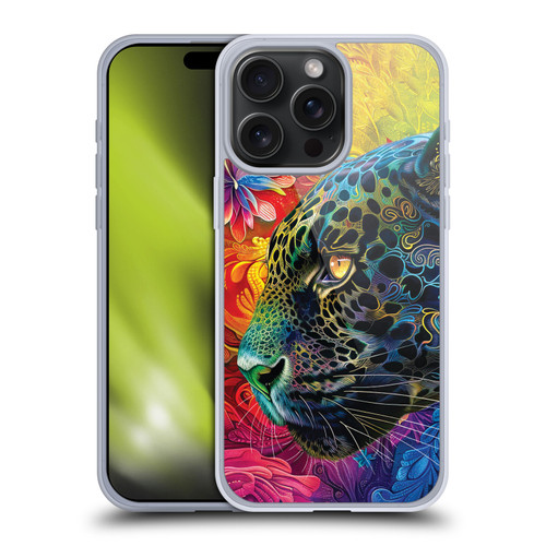 Michael David Ward Animals Wild Tapestry Soft Gel Case for Apple iPhone 15 Pro Max