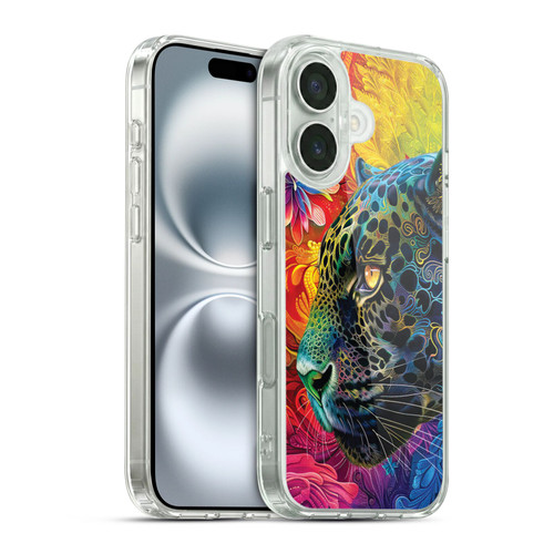 Michael David Ward Animals Wild Tapestry Soft Gel Case for Apple iPhone 16 & MagSafe