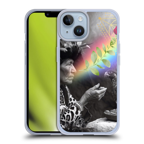 Shambhala Light Visionary Art Celestial Graphics Rosey Visions Soft Gel Case for Apple iPhone 14