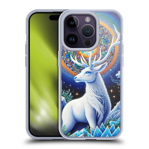 Shambhala Light Visionary Art Celestial Graphics Scared Spirit Soft Gel Case for Apple iPhone 14 Pro
