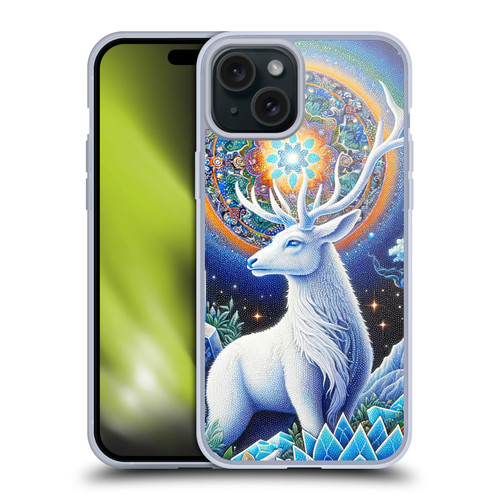 Shambhala Light Visionary Art Celestial Graphics Scared Spirit Soft Gel Case for Apple iPhone 15 Plus