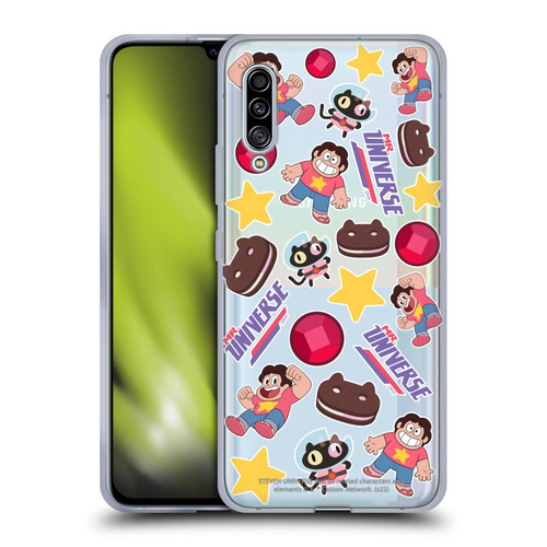 Steven Universe Graphics Icons Soft Gel Case for Samsung Galaxy A90 5G (2019)