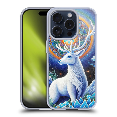 Shambhala Light Visionary Art Celestial Graphics Scared Spirit Soft Gel Case for Apple iPhone 15 Pro