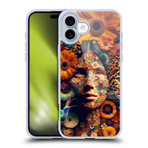 Shambhala Light Visionary Art Celestial Graphics She Is Life Soft Gel Case for Apple iPhone 16 Plus