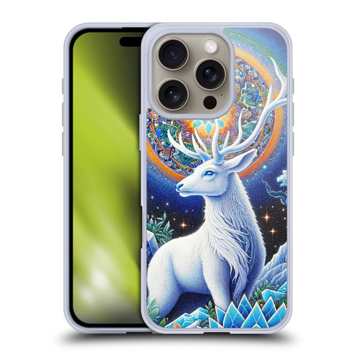 Shambhala Light Visionary Art Celestial Graphics Scared Spirit Soft Gel Case for Apple iPhone 16 Pro