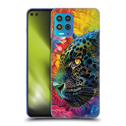 Michael David Ward Animals Wild Tapestry Soft Gel Case for Motorola Moto G100