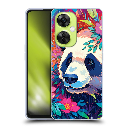 Michael David Ward Animals Panda Soft Gel Case for OnePlus Nord CE 3 Lite 5G