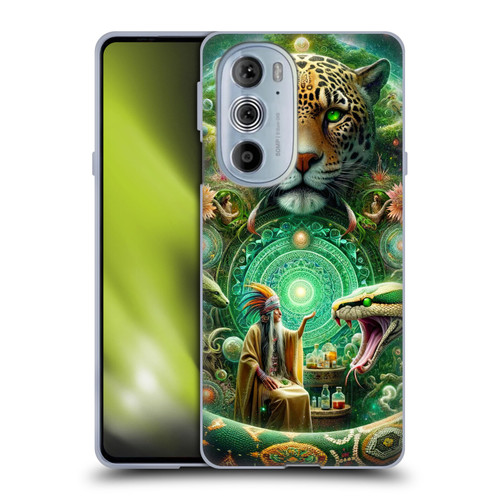 Shambhala Light Visionary Art Celestial Graphics Jungle Life Soft Gel Case for Motorola Edge X30