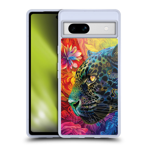 Michael David Ward Animals Wild Tapestry Soft Gel Case for Google Pixel 7a