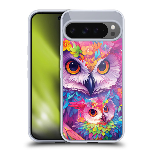 Michael David Ward Animals Owl Love You Forever Soft Gel Case for Google Pixel 9 Pro XL