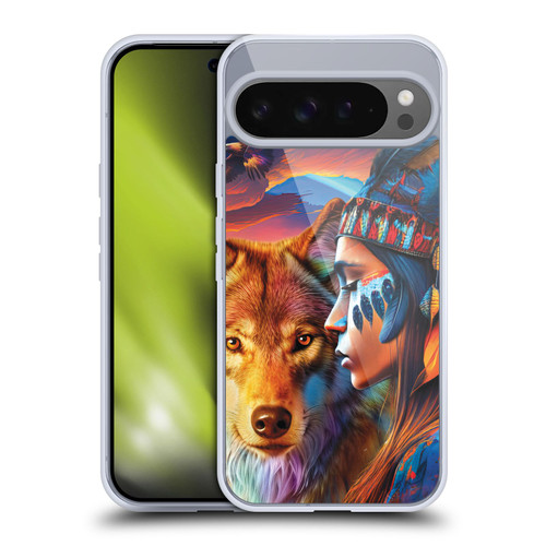 Michael David Ward Animals Wolf Soft Gel Case for Google Pixel 9 Pro XL