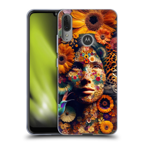 Shambhala Light Visionary Art Celestial Graphics She Is Life Soft Gel Case for Motorola Moto E6 Plus