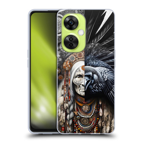 Shambhala Light Visionary Art Celestial Graphics Ravens-Face Soft Gel Case for OnePlus Nord CE 3 Lite 5G