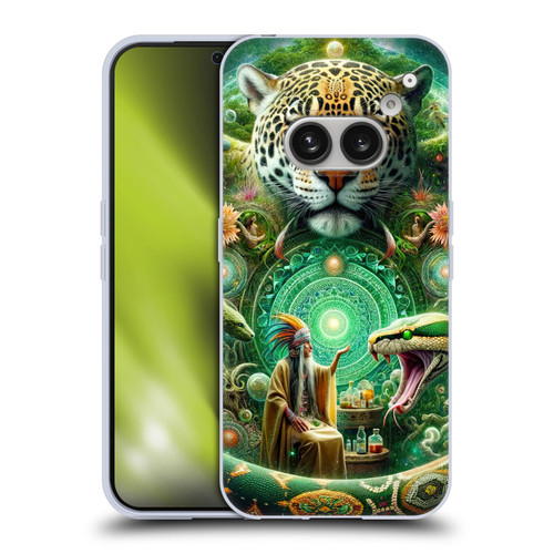 Shambhala Light Visionary Art Celestial Graphics Jungle Life Soft Gel Case for Nothing Phone (2a)