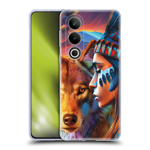 Michael David Ward Animals Wolf Soft Gel Case for OPPO OnePlus Ace 3V 5G