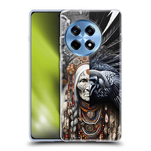 Shambhala Light Visionary Art Celestial Graphics Ravens-Face Soft Gel Case for OnePlus 12R