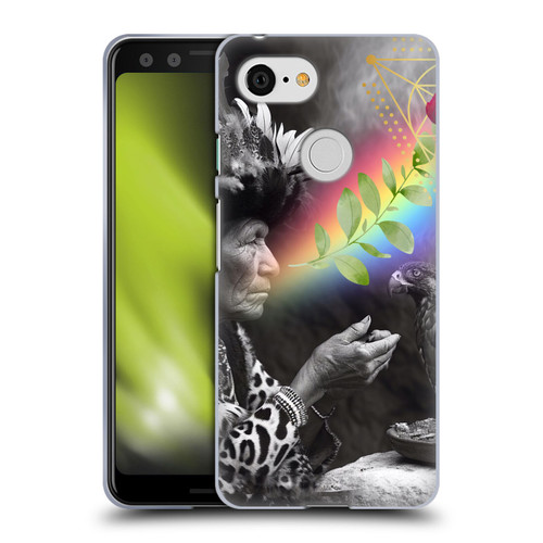 Shambhala Light Visionary Art Celestial Graphics Rosey Visions Soft Gel Case for Google Pixel 3