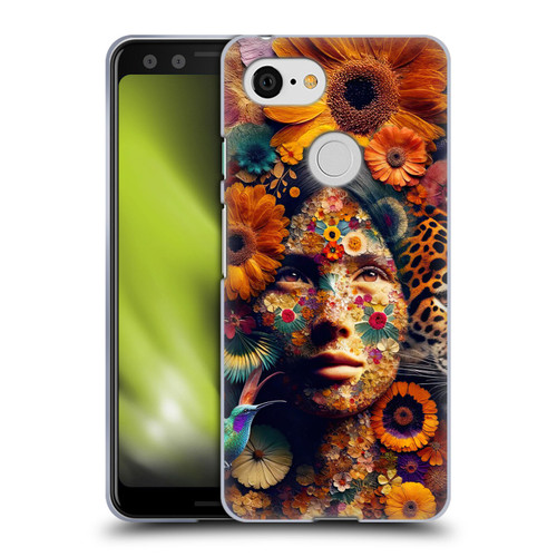 Shambhala Light Visionary Art Celestial Graphics She Is Life Soft Gel Case for Google Pixel 3