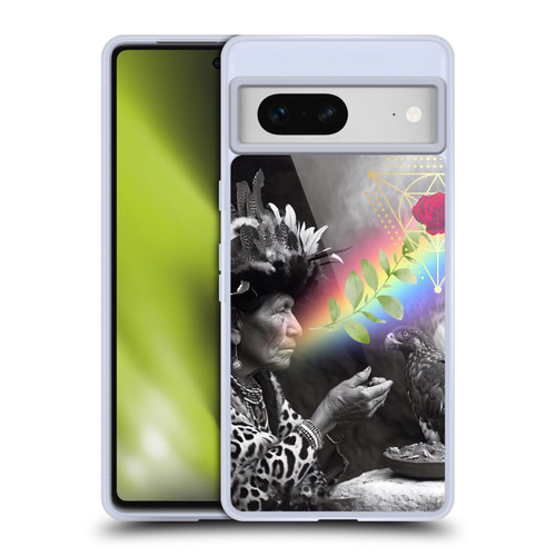 Shambhala Light Visionary Art Celestial Graphics Rosey Visions Soft Gel Case for Google Pixel 7