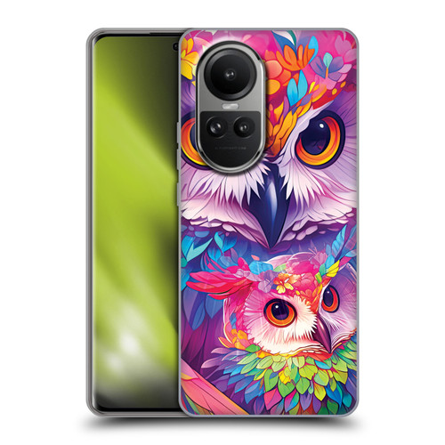 Michael David Ward Animals Owl Love You Forever Soft Gel Case for OPPO Reno10 5G / Reno10 Pro 5G