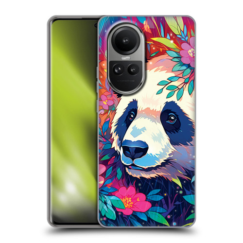 Michael David Ward Animals Panda Soft Gel Case for OPPO Reno10 5G / Reno10 Pro 5G