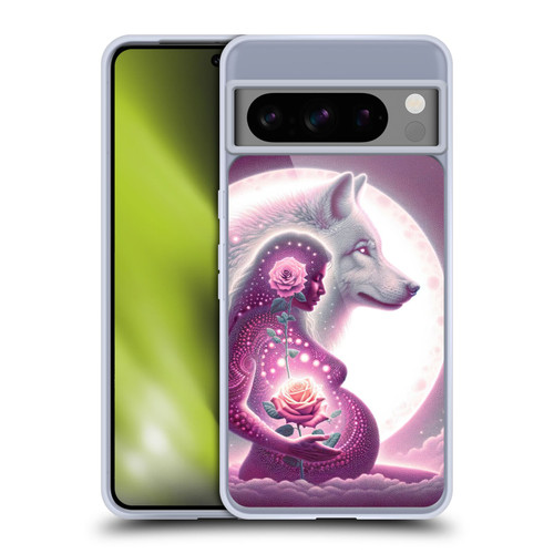 Shambhala Light Visionary Art Celestial Graphics Maternal Love Soft Gel Case for Google Pixel 8 Pro