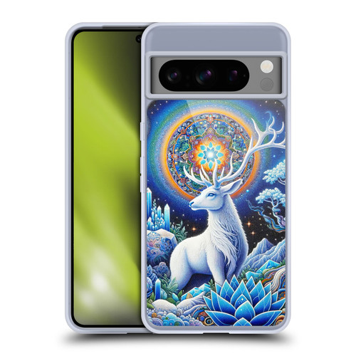 Shambhala Light Visionary Art Celestial Graphics Scared Spirit Soft Gel Case for Google Pixel 8 Pro