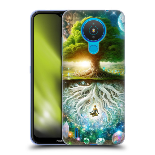 Shambhala Light Visionary Art Celestial Graphics Tree Of Life Soft Gel Case for Nokia 1.4