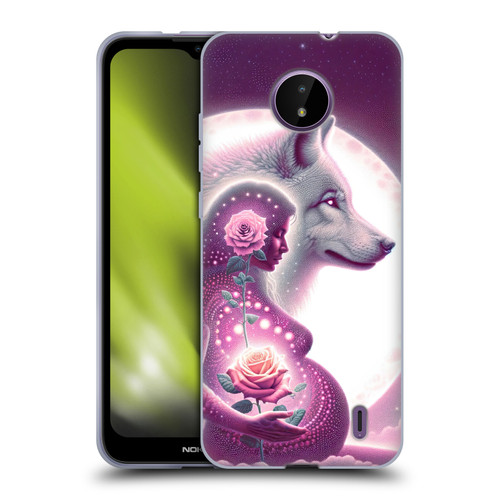 Shambhala Light Visionary Art Celestial Graphics Maternal Love Soft Gel Case for Nokia C10 / C20