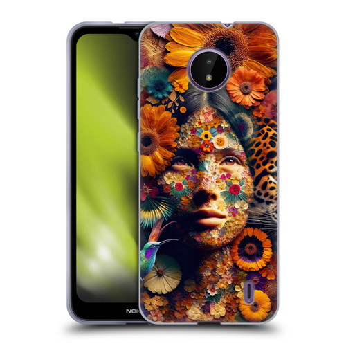 Shambhala Light Visionary Art Celestial Graphics She Is Life Soft Gel Case for Nokia C10 / C20