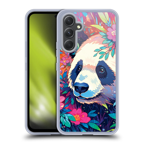 Michael David Ward Animals Panda Soft Gel Case for Samsung Galaxy A54 5G