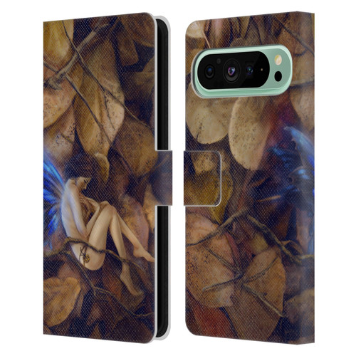 Selina Fenech Fairies Autumn Slumber Leather Book Wallet Case Cover For Google Pixel 9 Pro XL