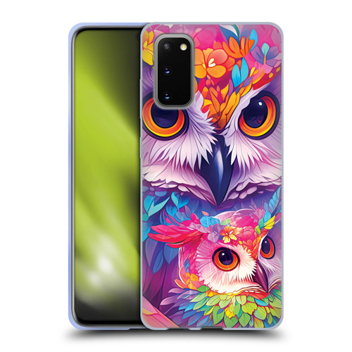 Michael David Ward Animals Owl Love You Forever Soft Gel Case for Samsung Galaxy S20 / S20 5G