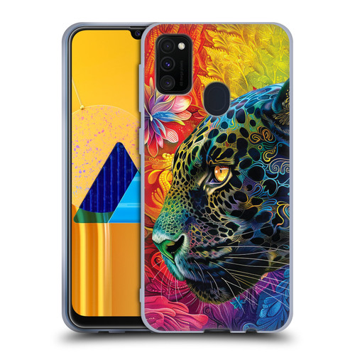 Michael David Ward Animals Wild Tapestry Soft Gel Case for Samsung Galaxy M30s (2019)/M21 (2020)