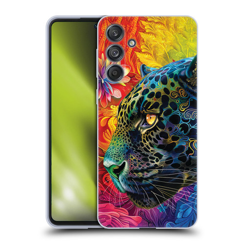 Michael David Ward Animals Wild Tapestry Soft Gel Case for Samsung Galaxy M55 5G