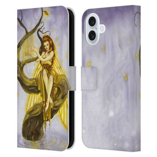 Selina Fenech Fairies Firefly Song Leather Book Wallet Case Cover For Apple iPhone 16 Plus