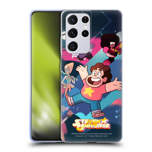 Steven Universe Graphics Characters Soft Gel Case for Samsung Galaxy S21 Ultra 5G